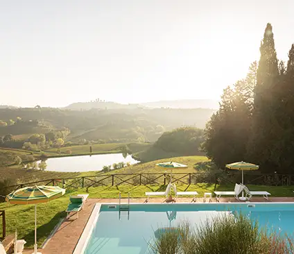 Pool mit Ausblick